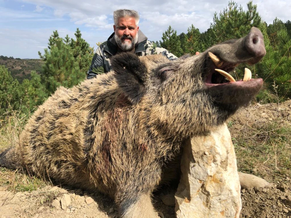 caza mayor jabalí en Turquía 